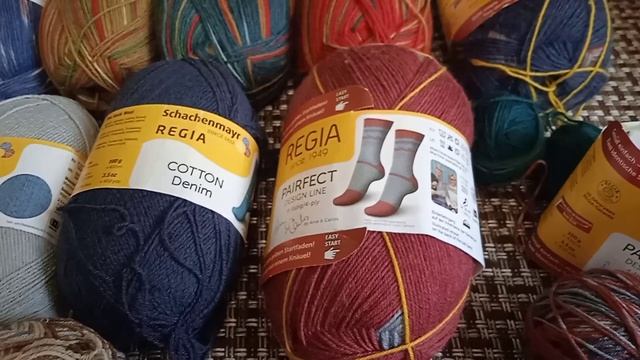 Обзор Regia и Regina из наличия/полная коллекция Tutti Frutti/как вязать Regia Pairfect & Regina.. смотреть онлайн