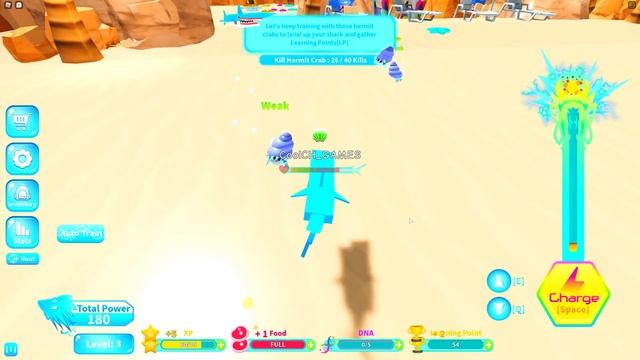 Я Стал НАСТОЯЩЕЙ АКУЛОЙ в Роблокс! ЭВОЛЮЦИЯ и ВЫЖИВАНИЕ в Режиме Shark Evolution Roblox от CoolGAME смотреть онлайн