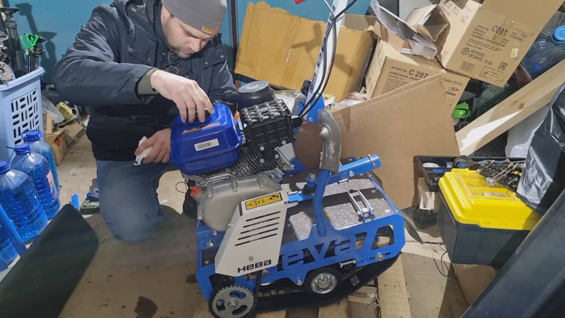 Распаковка Нева MC1-ZS МС 1 смотреть онлайн