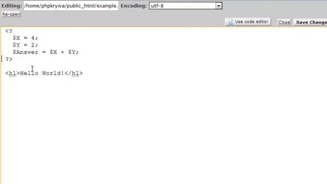 PHP and HTML5 with CSS3 Lesson 02 - Making a PHP file. смотреть онлайн