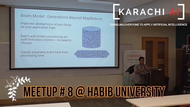 Karachi AI : Meetup 8 - STREAMING DATA VIA APACHE BEAM IN PYTHON - SHOAIB ZAFAR (URDU/HINDI) - PYCO смотреть онлайн