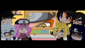 Реакция Наруто и Боруто на величайший (по длительности) реп про Наруто|3 часть|gacha club |