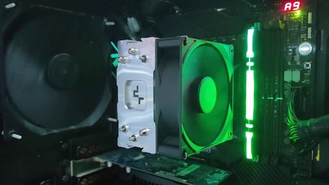 Работа вентилятора кулера DEEPCOOL GAMMAXX AG300 на скорости вращения 3284 rpm смотреть онлайн