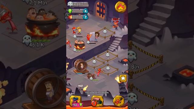 Idle Evil Clicker : Second 20 min Gameplay android/ios смотреть онлайн