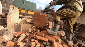 ЗиЛ 131 грейфер - грызем кирпичи