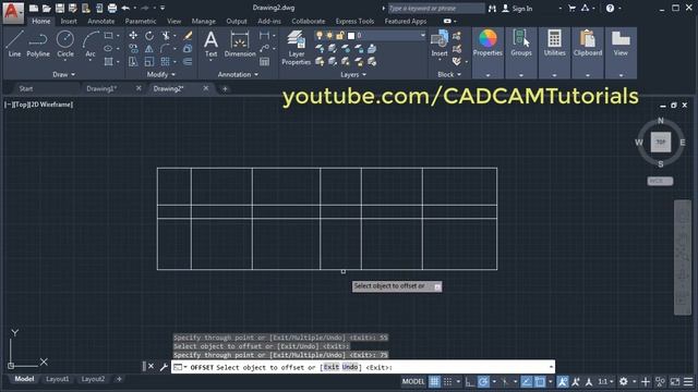 AutoCAD Drawing Tutorial for Beginners - 2 смотреть онлайн