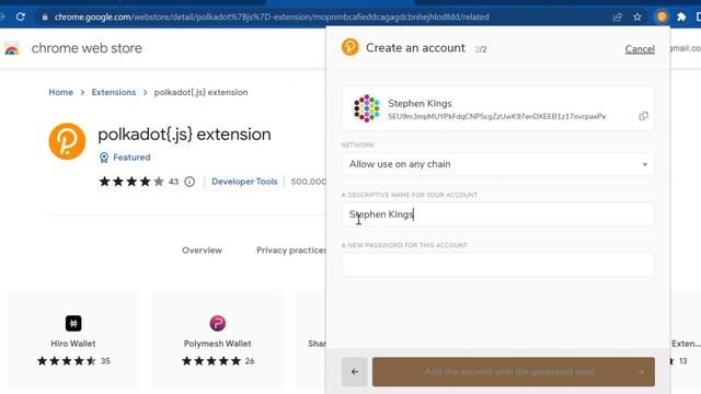|| 2nd approach || How to create account for Robonomics Parachain. How to create $XRT wallet addres смотреть онлайн
