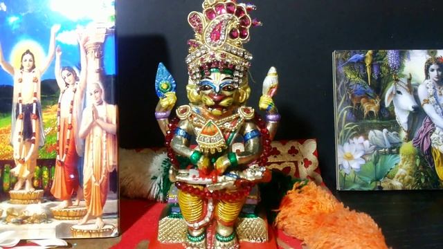 Нрисимхадев разрывает пороки человечества. смотреть онлайн