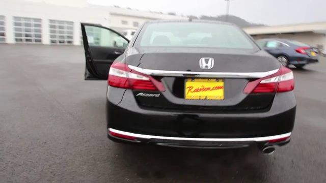 2016 Honda Accord EX-L w/Navigation and Honda Sensing | Black | GA133078 смотреть онлайн