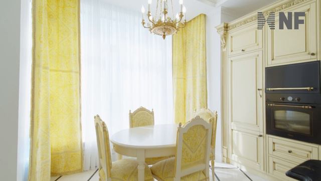 Дизайнерская квартира с мебелью Versace в ЖК «Триумф-Палас» смотреть онлайн