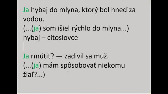 Словацкий язык. Урок 032. - Когда сказать "Ja píšem.", и когда только "Píšem." смотреть онлайн
