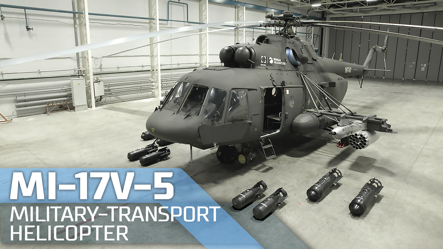 Mi-17V-5 Military-Transport Helicopter смотреть онлайн