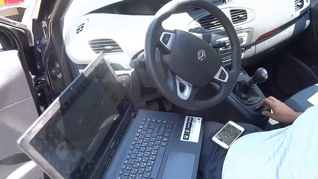 Обучение на ключ карта за Renault Scenic III смотреть онлайн