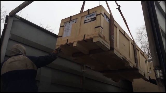 Такелажные работы по подъему компьютерного томографа. Гк "Такелаж" смотреть онлайн