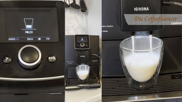 Die Coffeefluencer: Kaffeerezept Flat White auf der Nivona 820 смотреть онлайн