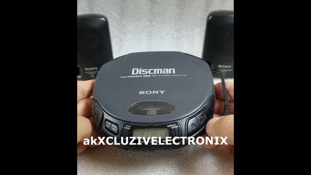 Sony Discman D 151 Compact CD Player Digital Mega Bass смотреть онлайн