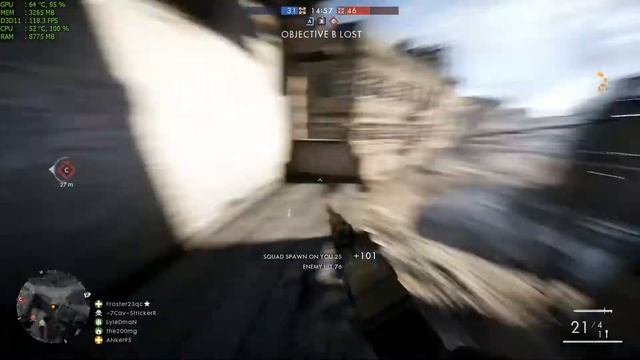 DEFENDING - DOMINATION BATTLEFIELD 1 GTX 1070 STRIX смотреть онлайн