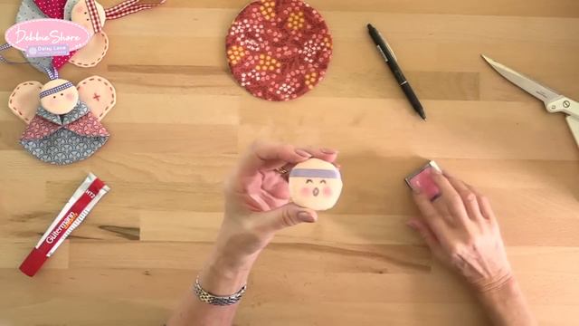 How To Sew An Angel Decoration By Debbie Shore