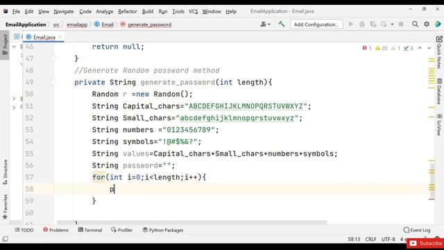 Email Administration System Java Core смотреть онлайн