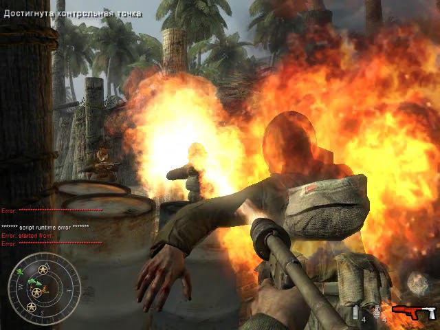 Прохождение Call of Duty: World At War Выжигай их #6