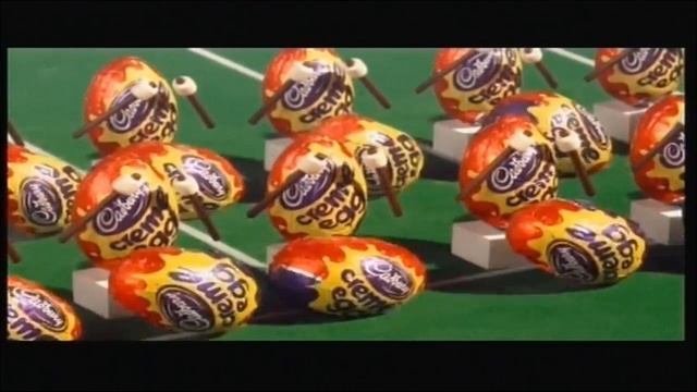 CADBURY'S 'LET THE GOO GAMES BEGIN' ADVERT, 28-01-2012. смотреть онлайн
