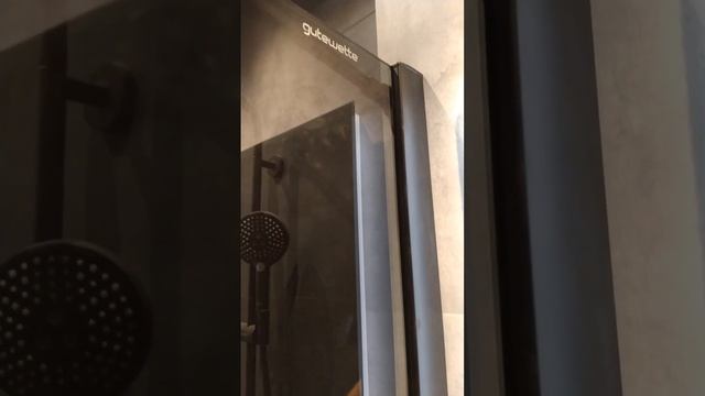 ДВЕРЬ В ДУШЕВУЮ НИШУ LUX DOOR GK-102, ПРОФИЛЬ ЧЕРНЫЙ МАТОВЫЙ, ПРОЗРАЧНОЕ СТЕКЛО смотреть онлайн
