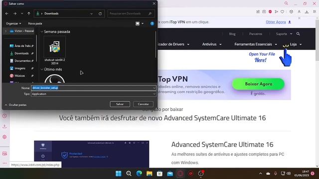 Atualização de Drivers Simplificada: Conheça o Driver Booster 2023 смотреть онлайн