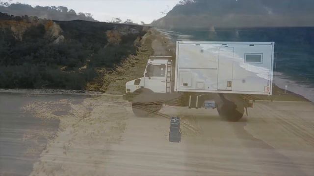 Bliss Mobil Australia's demo Unimog U4000 on Fraser Island смотреть онлайн