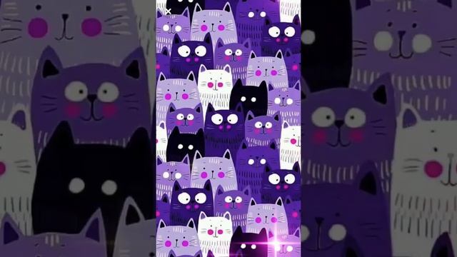 Прикольные обои на телефон с котиками. Часть3.