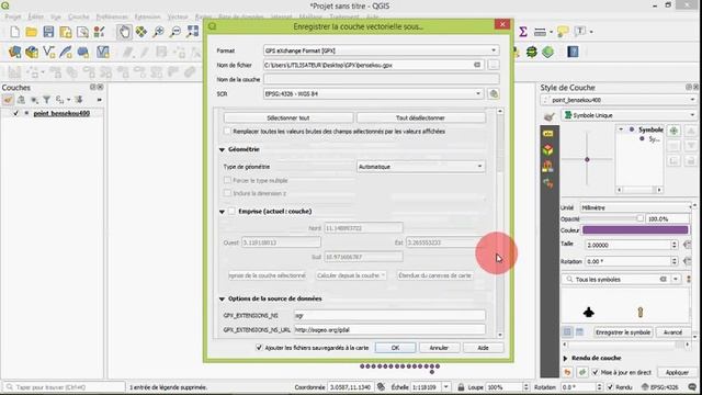 GPX FORMAT FOR GPS (QGIS) смотреть онлайн
