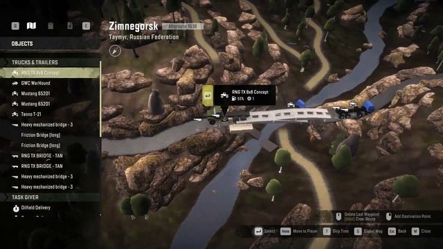 Snowrunner Zimnegorsk bridge opening! смотреть онлайн