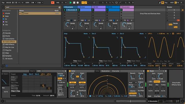 Ableton Live | Deep Melodic Wavetable | Workflow & Live Act | 151220 смотреть онлайн