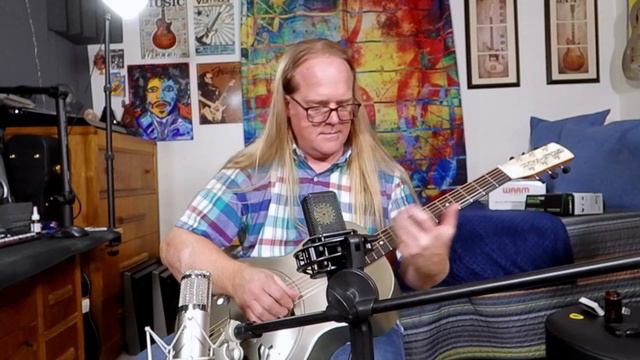 Gretsch G9201 Honey Dipper with Lewitt LCT 44 Pure and Warm Audio WA-47jr FET смотреть онлайн