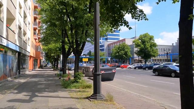 Bismarckstrasse, Berlin Walking. City Walk Berlin, Germany. Virtual Walking in Berlin. смотреть онлайн