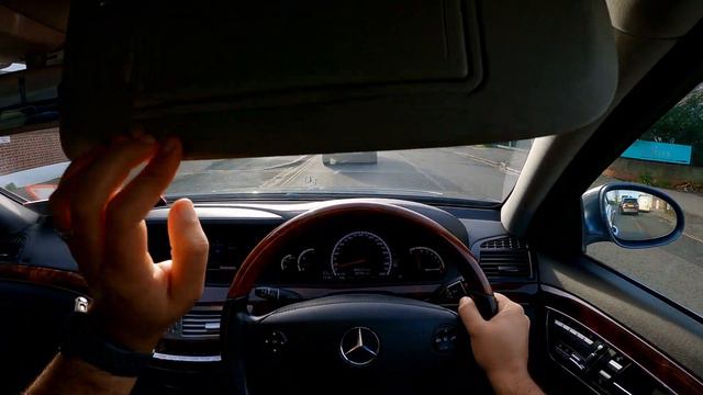 MERCEDES S63 AMG (W221) - POV TEST DRIVE & REVIEW (UK)