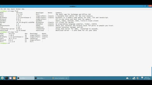 Установка Snapd на Ubuntu 17.04 смотреть онлайн