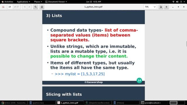 python lecture 6 - Introduction(part-5) Immutable String смотреть онлайн