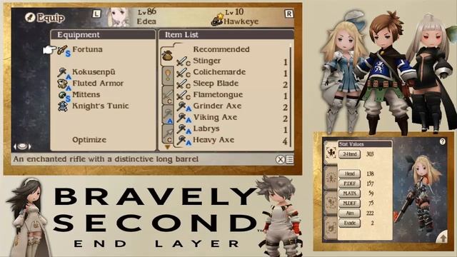 Lets Play Bravely Second End Layer Part 95 Blue Chests! getting all of them смотреть онлайн