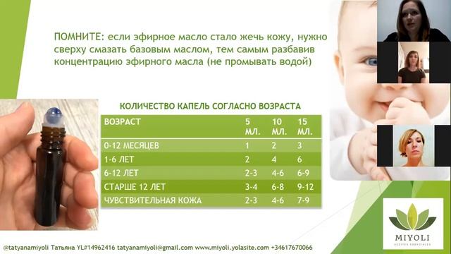 ЭФИРНЫЕ МАСЛА ДЛЯ НОВОРОЖДЕННЫХ И ДЕТЕЙ ЧАСТЬ 1 ОТ 14.02.2020 смотреть онлайн