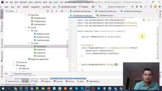 Приложение на SpringBoot с нуля. Lesson-10. CRUDRestController смотреть онлайн