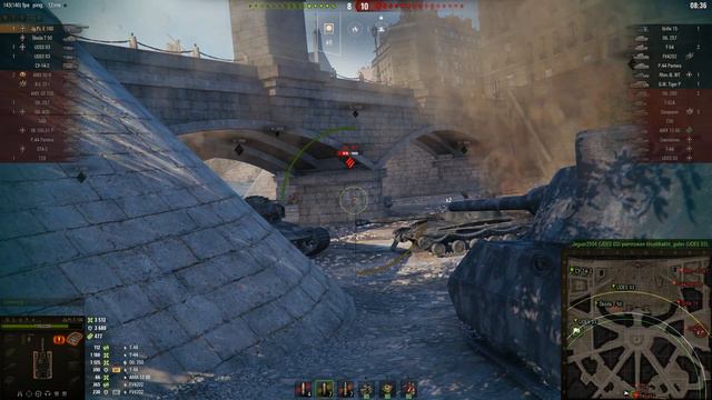 [ALEX SLaYeR WOT REPLAYS] JAGDPANZER E100 не остановить, продавил направление в Париже смотреть онлайн