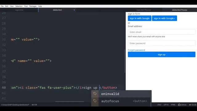 How To create bootstrap 4 login form | Gs code смотреть онлайн