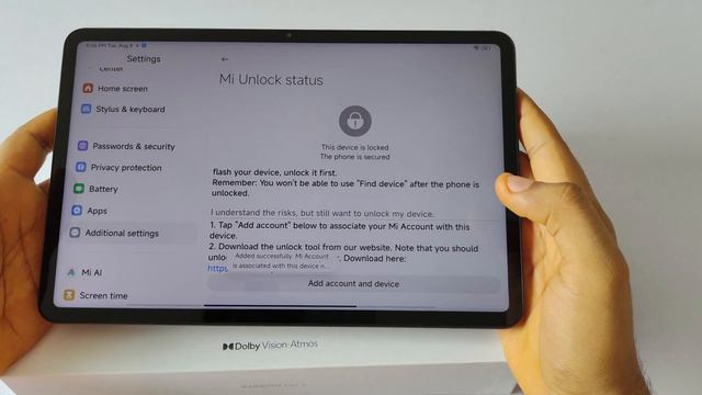 XIAOMI PAD 6 INSTALL GLOBAL ROM PART 1 UNLOCK BOOTLOADER смотреть онлайн