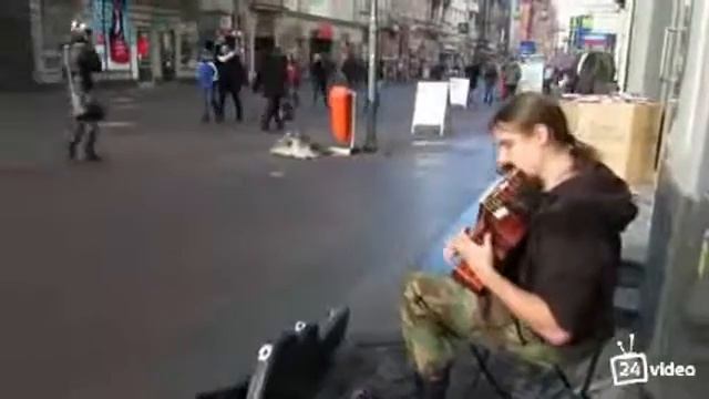 Виртуозная игра на гитаре!!! смотреть онлайн