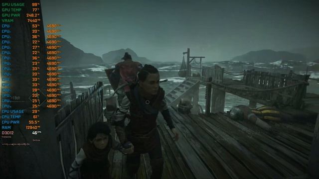 A Plague Tale: Requiem | NVIDIA TITAN V (Volta) | Core i7-10700K | 64GB RAM смотреть онлайн