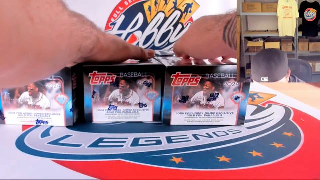 CASES #1+2 of 20 - 2024 Topps SERIES 1 (20 JUMBO Case) Player Break eBay 03/18/24 смотреть онлайн