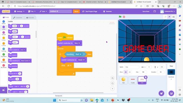 Scratch for Kids: Malayalam Tutorial for Beginners| LESSON 9| ADVANCED PONG GAME смотреть онлайн