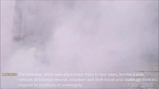 Estonian Defense League and NATO battle group during exercises in Estonia. смотреть онлайн
