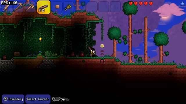 Terraria PS Vita Gameplay [Version 1.11] смотреть онлайн