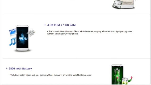 SPICE STELLAR MI-600 COMES WITH 1.3 GHZ QUAD CORE PROCESSOR, 1GB RAM, 2500MAH BATTERY, 6INCH DISPLA смотреть онлайн